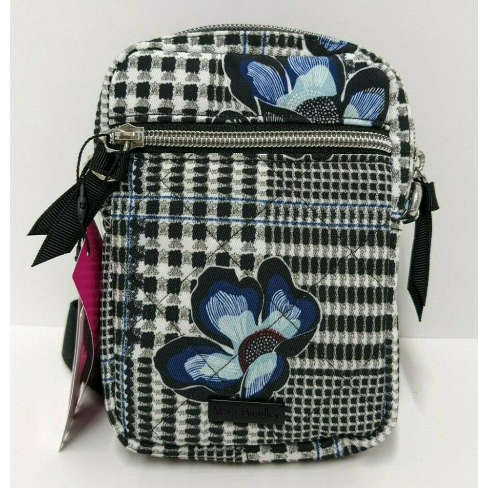 Vera Bradley RFID Small Convertible Crossbody Bedford Plaid 26671-R93 NEW